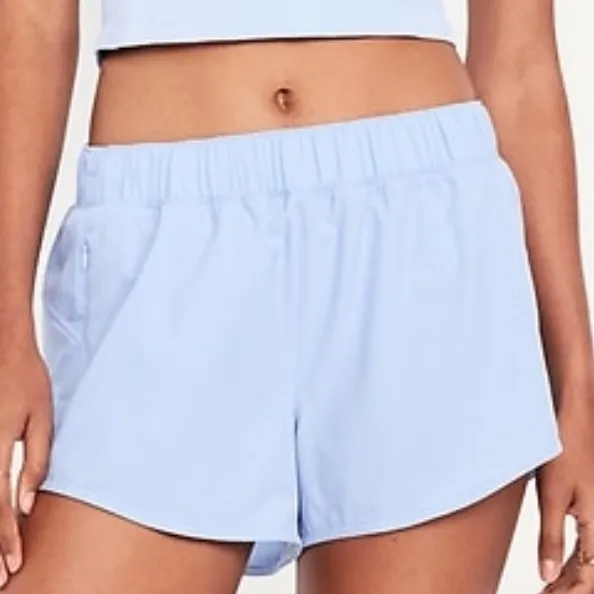 Old Navy Mid-Rise StretchTech Run Shorts for Women -- 3-inch inseam‎ - Image 3