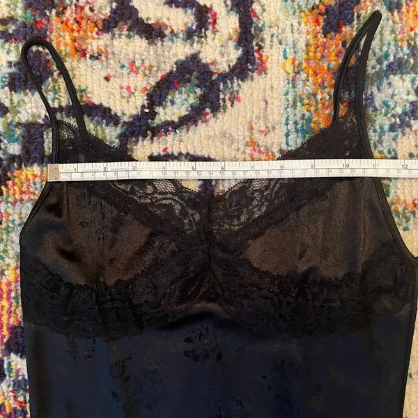 Motel Rocks Slip Mini Black Lace Dress - Image 8