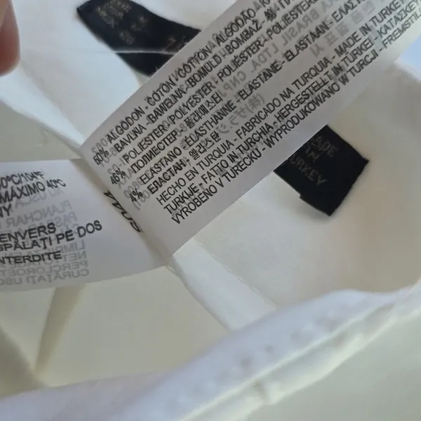 Zara -1929 NWT White Mini Skirt‎ Women's Medium - Image 4
