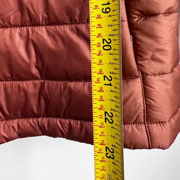 PATAGONIA Women's Size XS Nano Puff Jacket Burl Red Rose Gold lightweight - Image 8