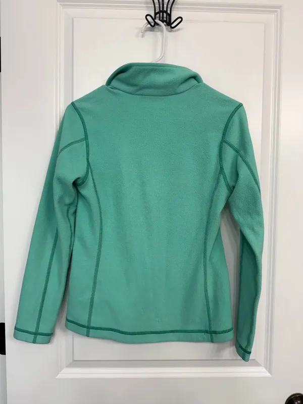 Patagonia Teal Microfleece Quarter Zip Pullover Women’s XS - Image 6