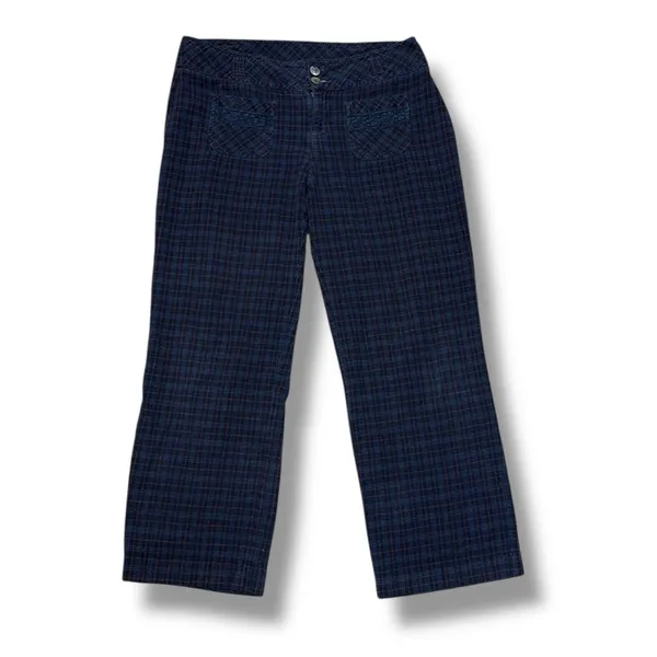 Sundance Plaid Pants‎ With Danity Front Pockets Size Medium - Image 2
