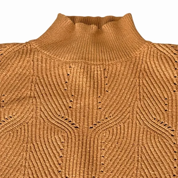 Lumiere Anthropologie Women's Size Large Cable Knit Sweater Cropped Long Sleeve - Image 2