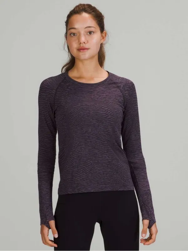 Lululemon Swiftly Tech Long Sleeve Shirt 2.0 *Race Length size 6 - Image 2