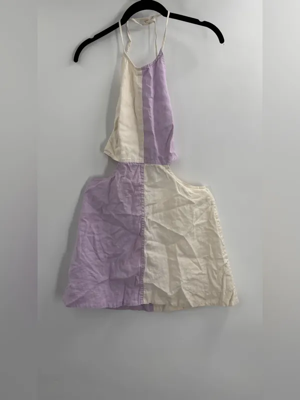 Matthew Bruch Tie Halter Mini Dress 4/US8 - Image 5