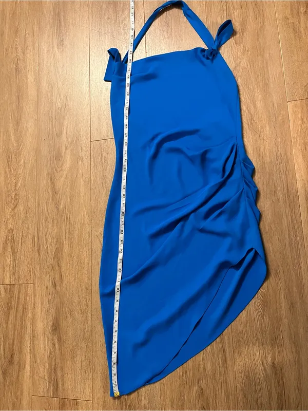 AMANDA UPRICHARD Maxwell Dress in Electric Blue - Image 7