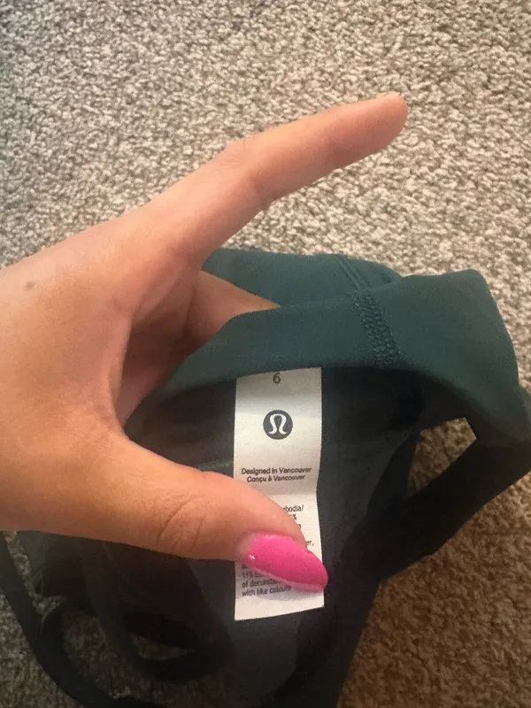 Green Lulu Bra Size 6 - Image 3
