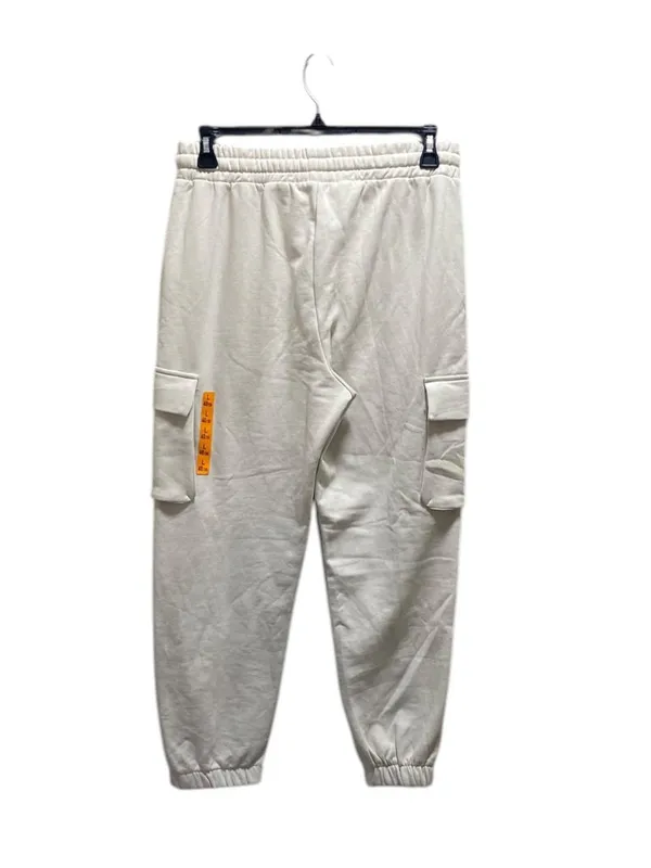 Zara Cargo Jogger Sweatpants Beige L NWT Neutral Minimalist Casual Spring Cozy - Image 11