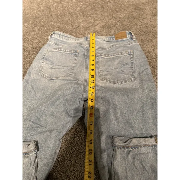 American Eagle‎ Outfitters Women's Mom Jeans Strived Size 8 Long - Image 6