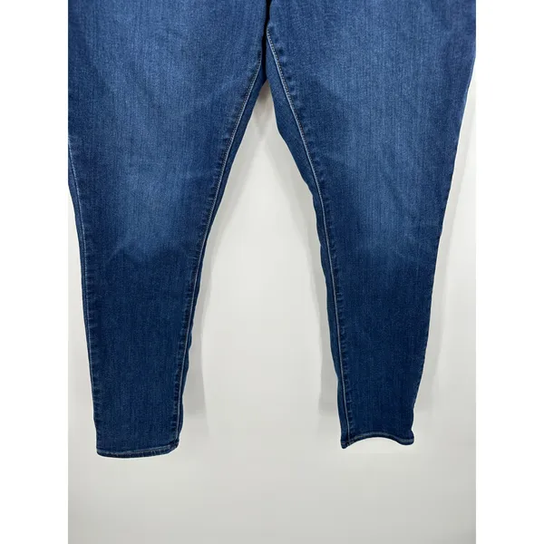 Levi's Dark‎ Wash 311 Shaping Skinny Denim Jeans Cotton Stretch Women Size 34 - Image 3
