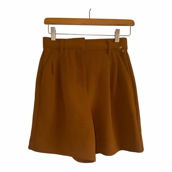 ✨Aritzia Wilfred The Effortless 7" Burnt Orange Sz 0 Shorts✨ - Image 3