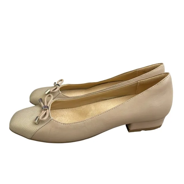 Naturalizer Gertie Classic Slip On Shoes Women’s Size 8.5 Snakeskin Embossed Cap - Image 2
