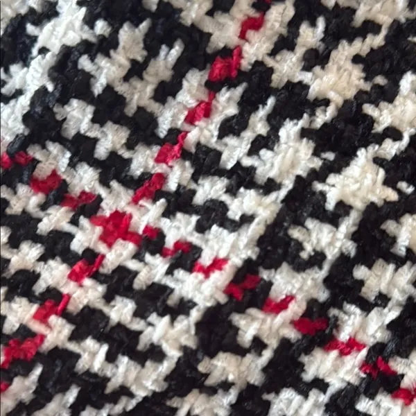 Style & Co. Houndstooth Fringe Scarf - Image 5