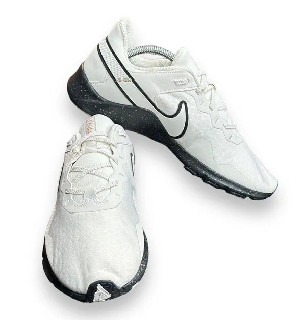 Nike Legend Essential 2 PRM Sail‎ Black White Women's Shoes CZ3668 100 Size 12 - Image 6