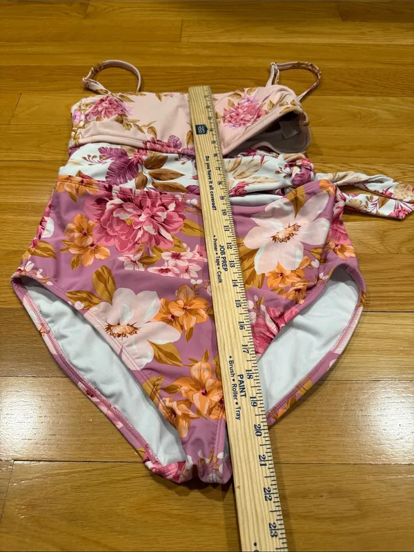 Kona sol floral one piece size medium. - Image 4