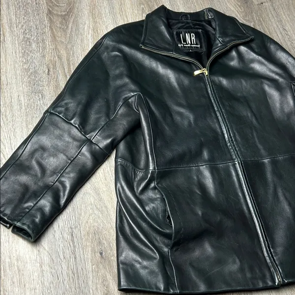 LNR by La Nouvelle Renaissance Genuine Leather Jacket – Size Large - Image 5