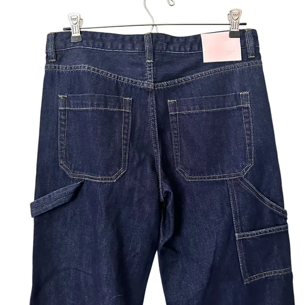ZGY DENIM Relaxed Wide Leg Denim Dark‎ Wash Size 26 - Image 3