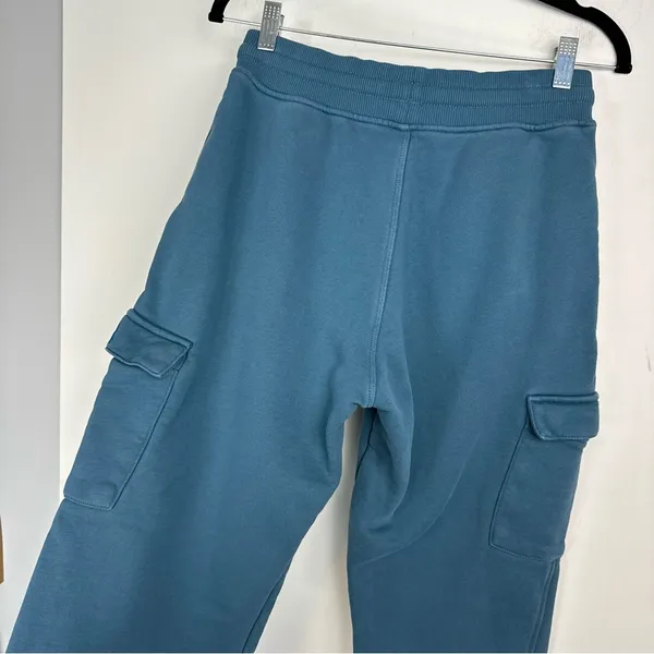 Oner Active All Day Cargo Joggers Sz Medium Teal Blue Pocket Sweatpants - Image 14