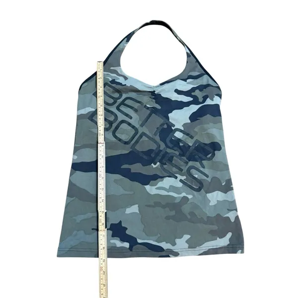Better Bodies Women’s Camo Halter Athletic Tank‎ Top Gym Fitness Activewear L - Image 4