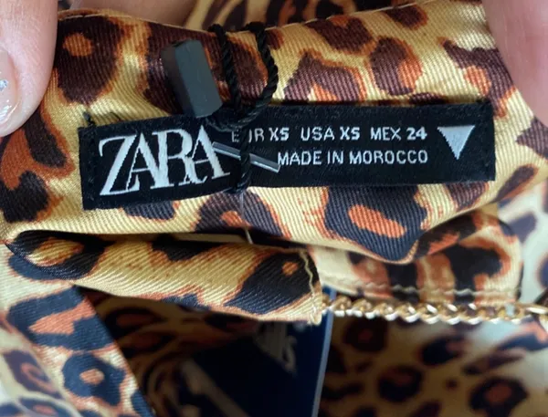 ZARA Tank Top Leopard - XS - Image 5