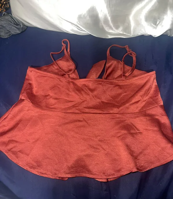 Dressy Tank Top with Bow - Image 4