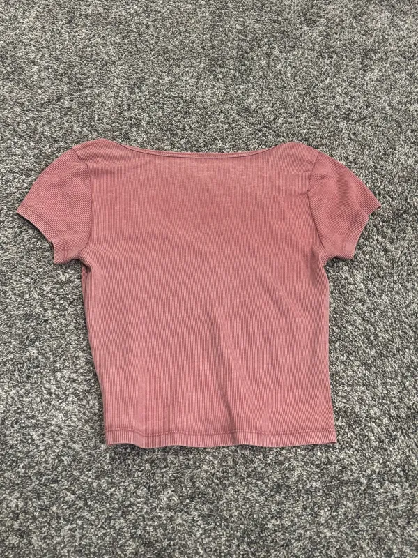 Pink Aerie Top Ribbed - Image 3