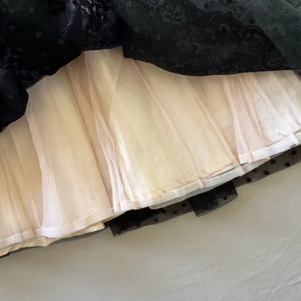 Morgan & Co Sheer Floral Lace Skirt - Image 6