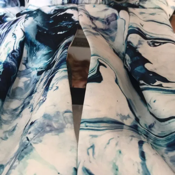 Keepsake x UO Beautiful Liar Dress Blue - Image 6