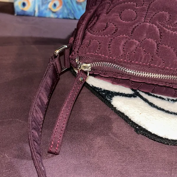 Vera Bradley Plum Quilted Shoulder Bag - Image 5
