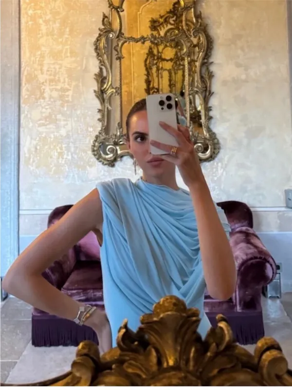 Deme by Gabriella Jasmine Dress Blue - Image 10