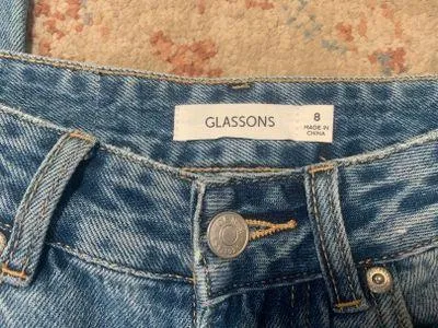 Glassons Two Toned High Waisted Jeans - Image 3