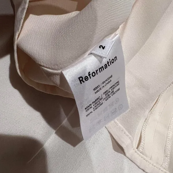 Reformation ivory white dress - Image 3