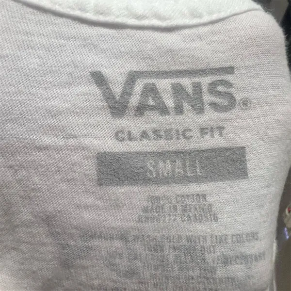 Vans Women's Skateboarding Graphic T-Shirt White Size S Short Sleeve - Image 8