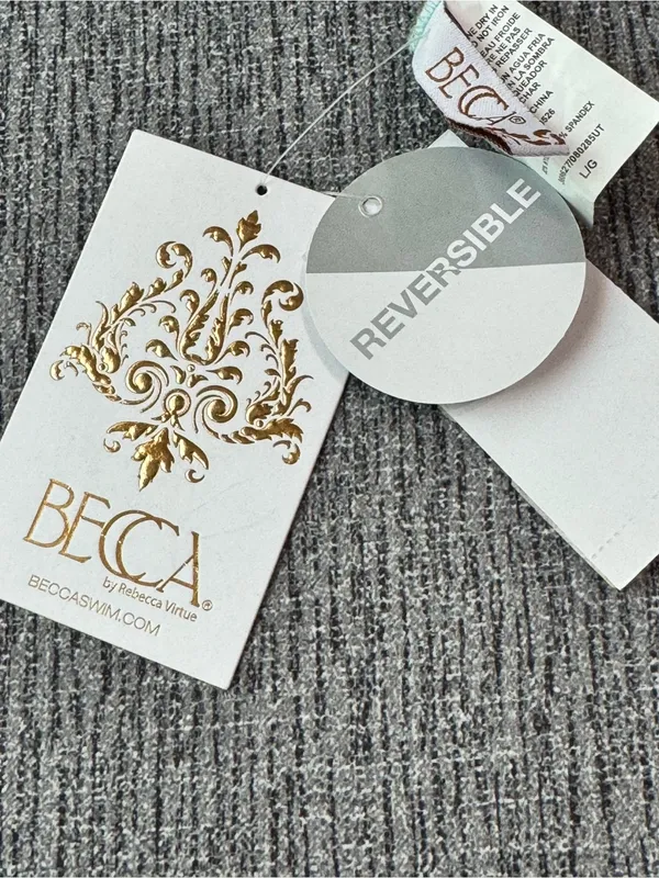 Becca Camille High Waist Reversible Bikini Bottoms - Image 8