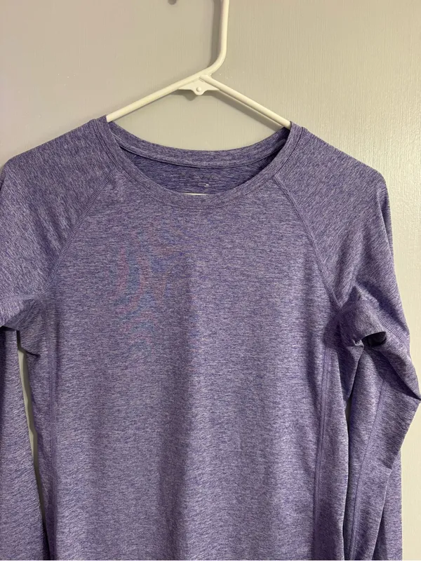 REVA Columbia Lavender Long Sleeve Shirt Size Medium - Image 6