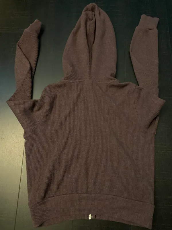 Aritzia TNA thermal Hoodie - Image 2