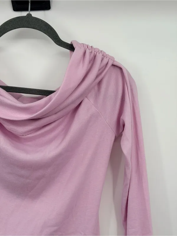 Free People‎ Robbie Off Shoulder Top M Lilac Bloom Purple NWT - Image 6