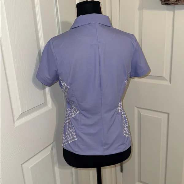 Nike golf Women's Lavender Polo Shirt - Image 5