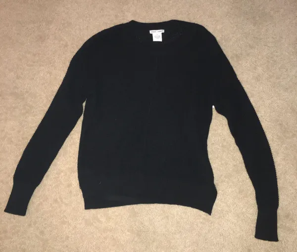 Black Knit Sweater  - Image 2