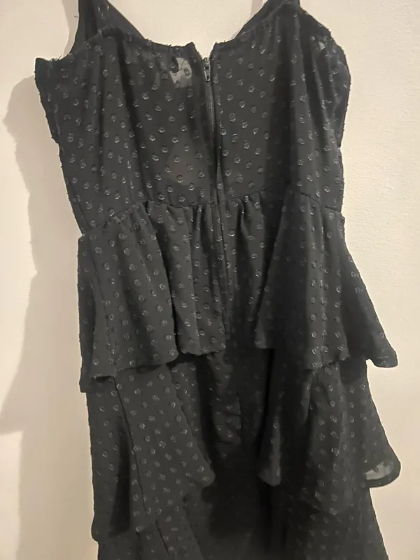 Black Mini Dress - Image 3