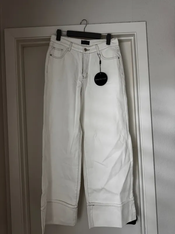 White Fox Denim white pants - Image 2