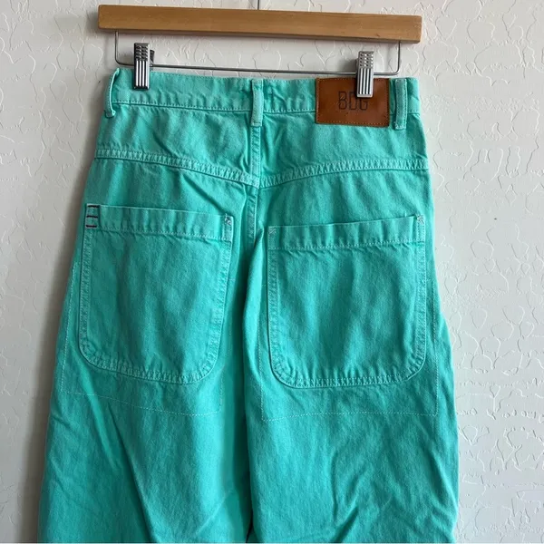 Urban Outfitters BDG Rilee Baggy Cargo Pants in Green / Teal - Image 7