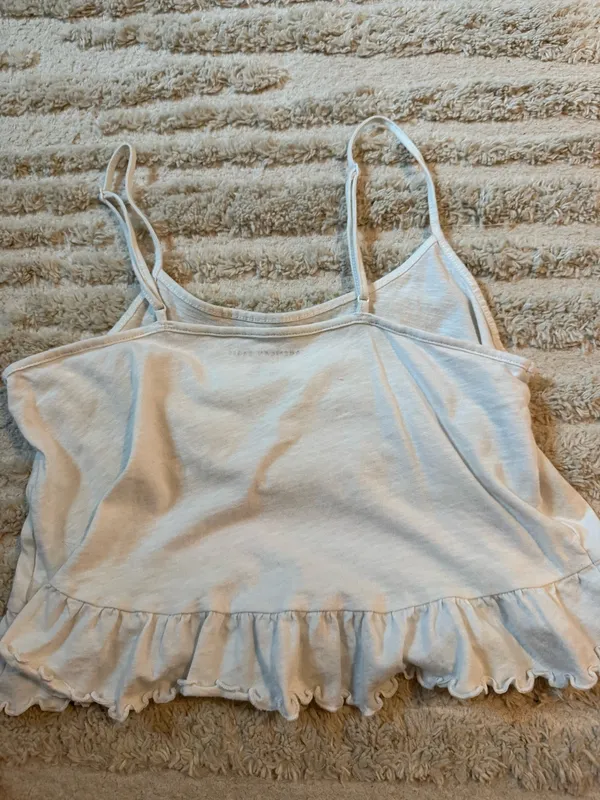 AMERICAN EAGLE BABY DOLL RUFFLE TOP - Image 3