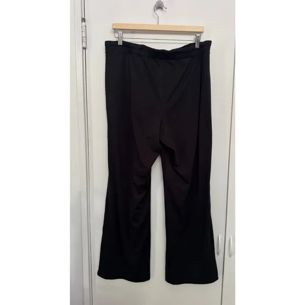Quince Women's Flow Knit Wide Leg Pants in Black Size Large - Image 4