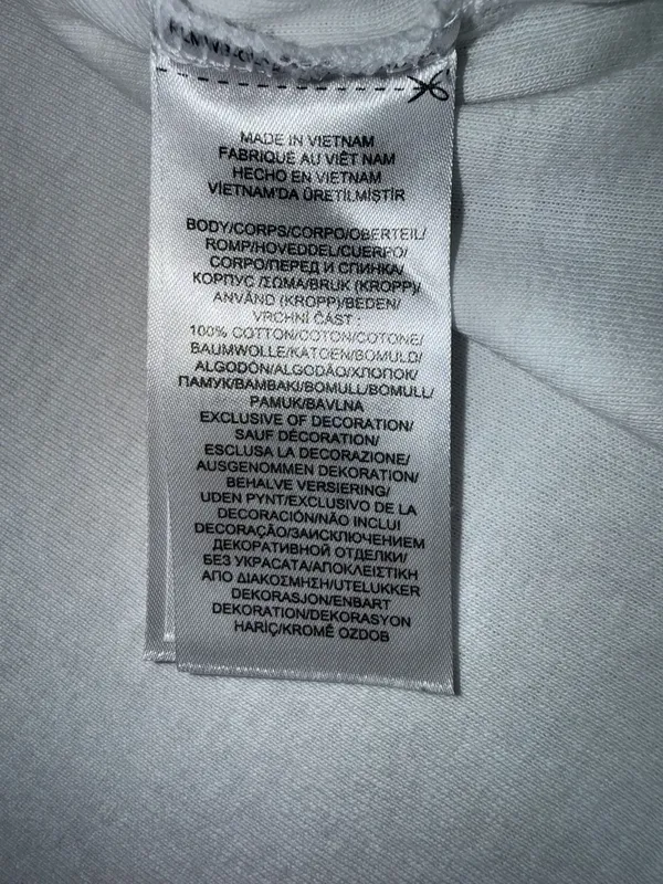 Lauren Ralph Lauren 100% Cotton V-Neck T-Shirt White -L - Image 6
