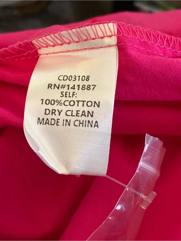 TCEC Tiered Halter Maxi Dress High Neck Sleeveless Hot Pink Small - Image 4
