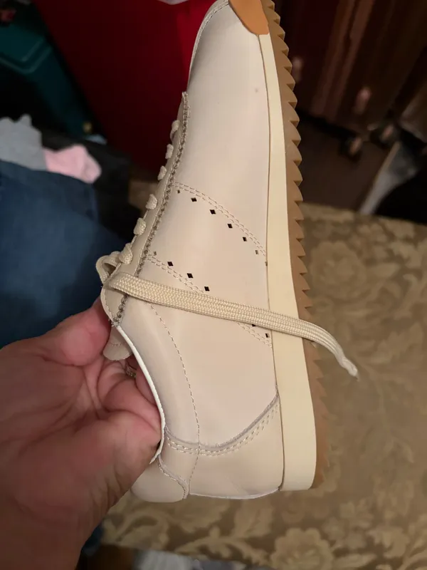 Steve Madden Sneakers Leather Tan - Image 3