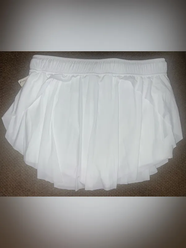 Free People Movement NWT On Point White Skort Activewear Athleisure Tennis - Image 7