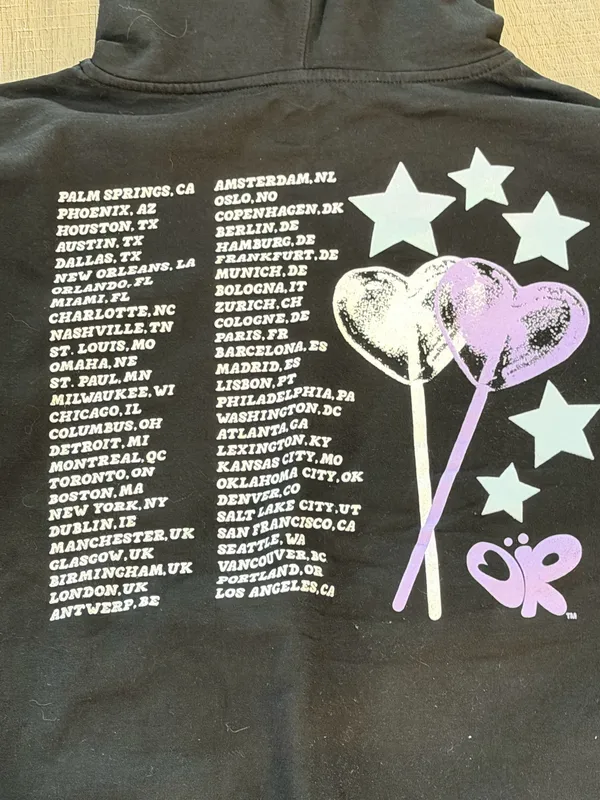 Olivia Rodrigo GUTS World Tour Photo Hoodie - Image 6