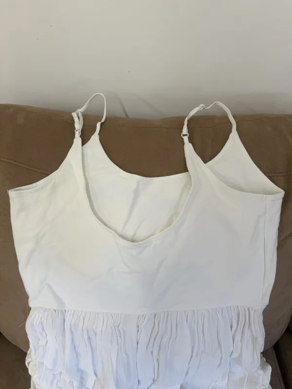 Aerie White Maxi Dress - Image 8